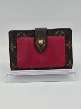 Louis Vuitton Juliette Wallet – Monogram Canvas | Fuchsia Interior | Pre-Owned
